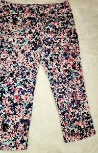 NY&C Multi colored stretchy capri